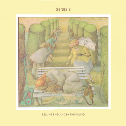 Genesis - Selling England By The Pound - cover lp